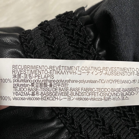 ZARA Black Faux Leather Mini Skirt - Picture 7 of 7